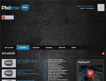Tablet Screenshot of pixitroc.com